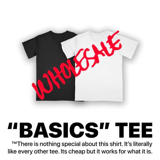 Image of  WHOLESALE BASIC TEE