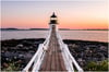 Leading Light | Marshall Point Lighthouse, Port Clyde Maine