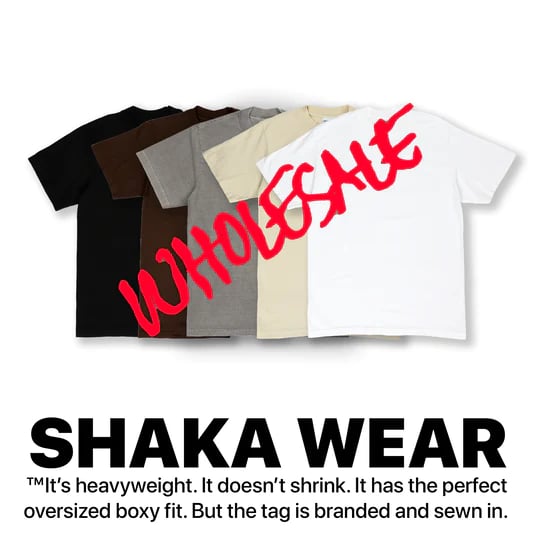 Image of WHOLESALE SHAKA WEAR TEE