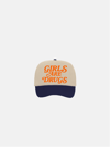 GIRLS ARE DRUGS® x ASTROS® SNAPBACK - OFF-WHITE / NAVY