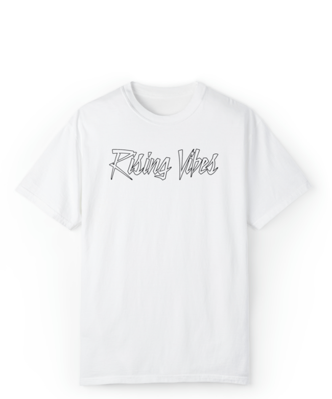 Rising Vibes Collection Tee - White