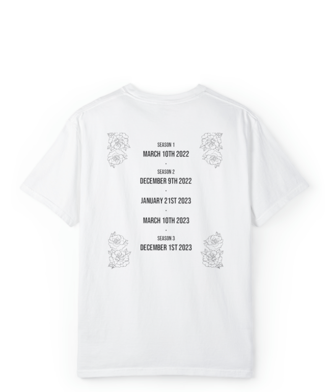 Rising Vibes Collection Tee - White