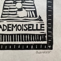 Image 3 of Mademoiselle & Glademoiselle Block Print