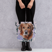Image 3 of Pet Portrait Tote Bag Add-On