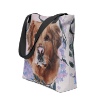 Image 4 of Pet Portrait Tote Bag Add-On