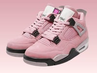 AJ 4 Retro Pink Suede