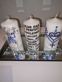 Image 3 of DEAR DAD CANDLE SET 