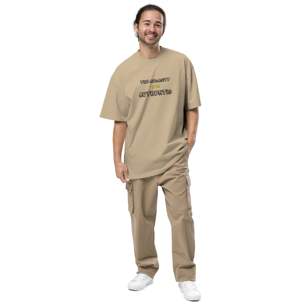 Image of Audacity To Be Authentic Oversized T-shirt