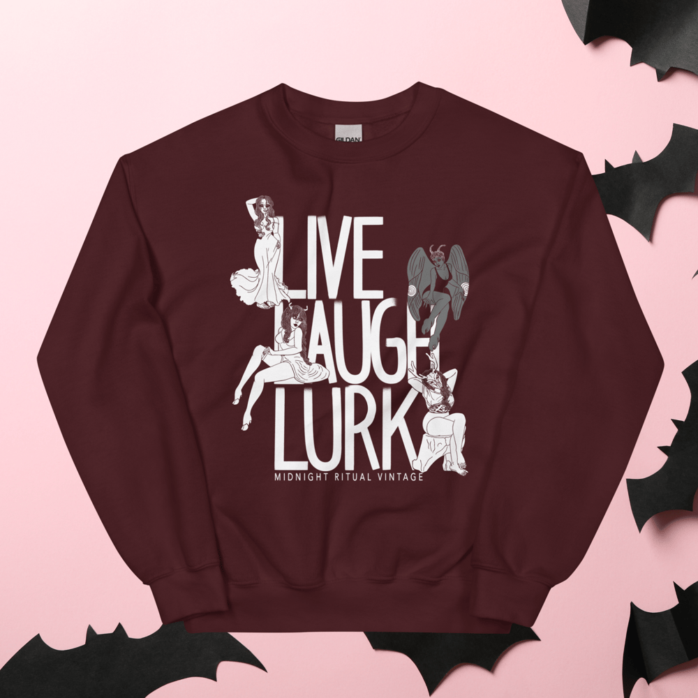 Live Laugh Lurk Unisex Sweatshirt