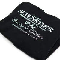 Image 2 of SEVENSTARS HOODIE BLACK 