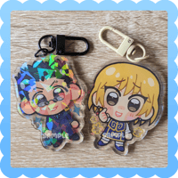 Image 3 of hxh❄️ holographic acrylic charm