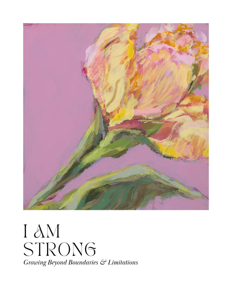 Image of I Am Strong Print