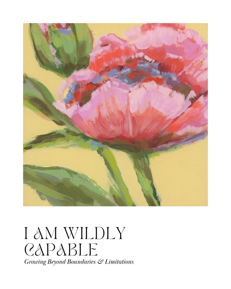 Image of I Am Wildly Capable Print