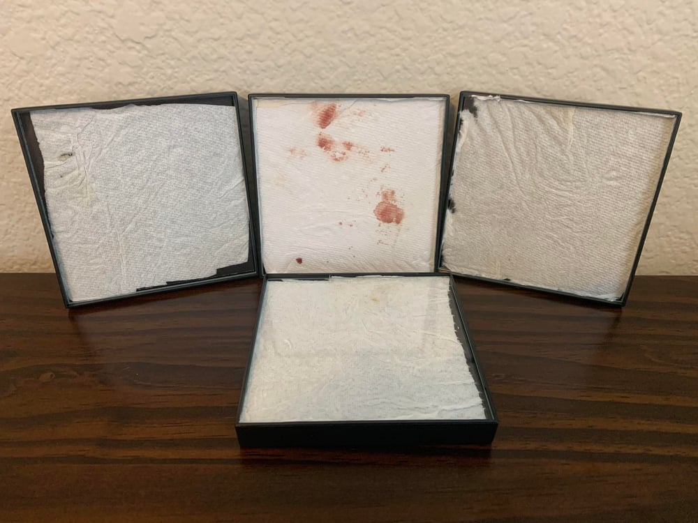 Image of The Art of Self-Harm White Gardenia First Aid Used Swatch