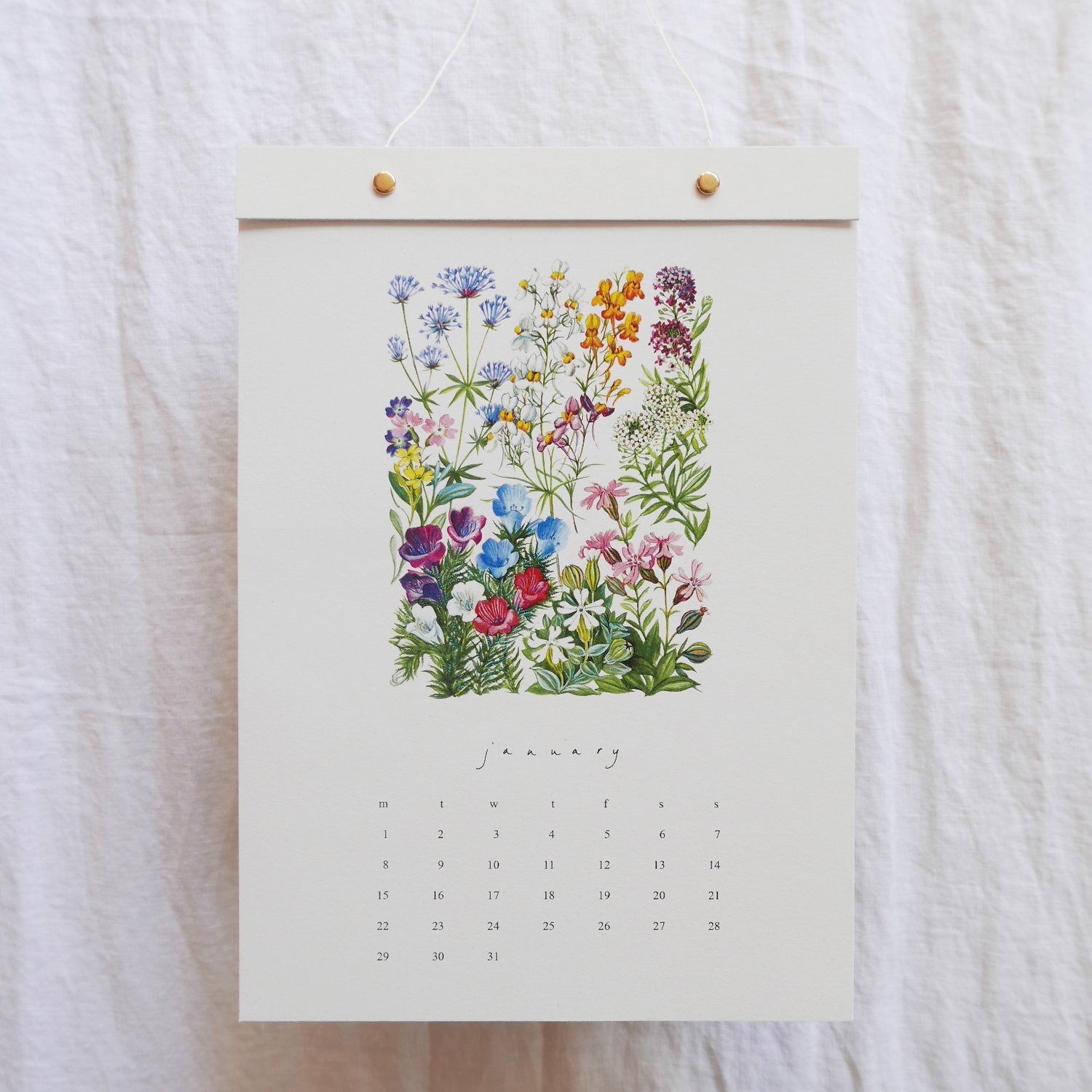 Image of Garden Flower Calendar 2024