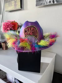 Image 1 of Rainbow LSDream Cowboy Hat