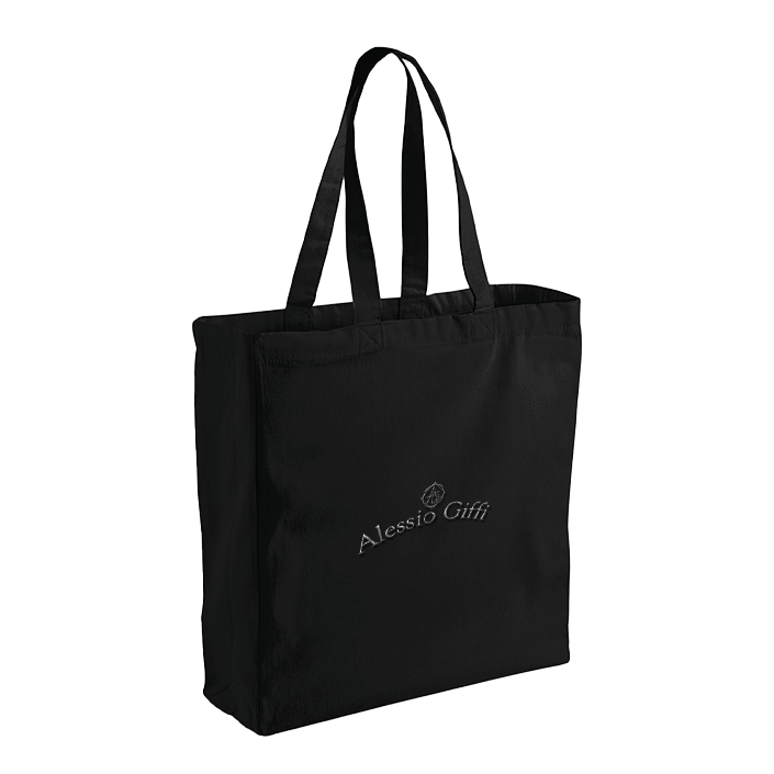 Image of TOTEBAG XL BLACK - FOR IMPORTANT THINGS ONLY
