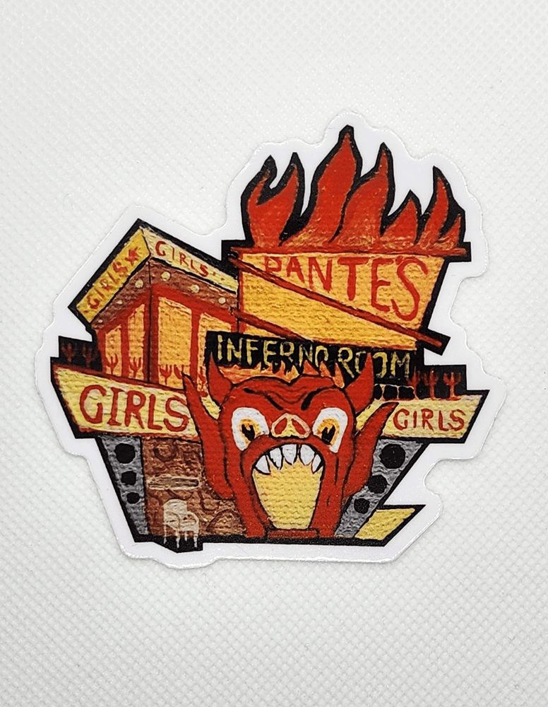 Image of Beetlejuice Inferno Room Sticker