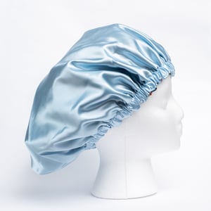 Image of Fans & flowers/Light blue