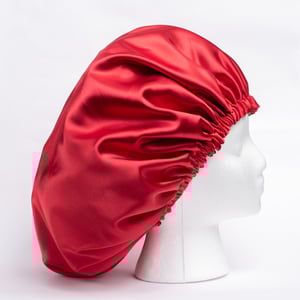 Image of Fans & flowers/Red