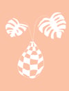 Pink Monstera