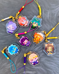 Image 1 of [LAST CHANCE] TWST Skrunkly Phone Charms