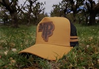 Image 2 of MDP Leather Patch Cuntry Trucker Cap