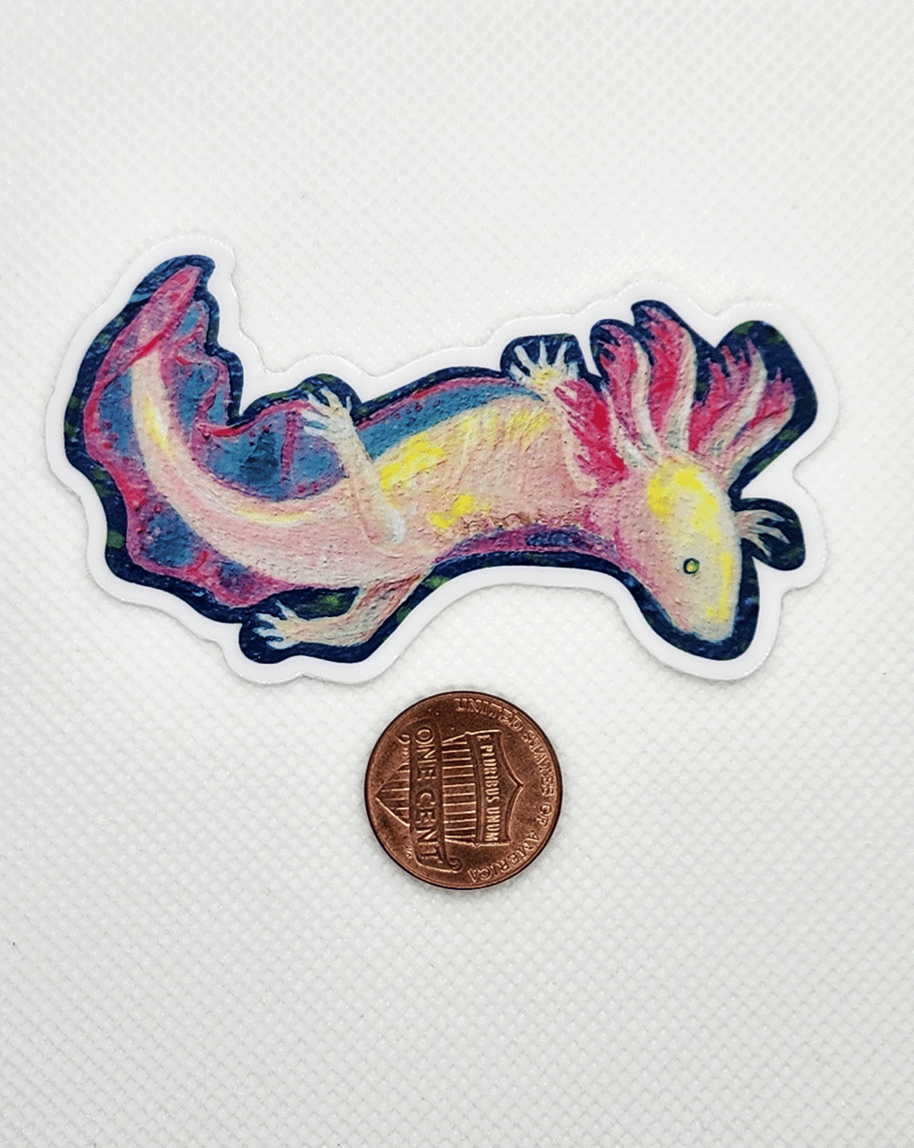 Image of Axolotl Sticker 
