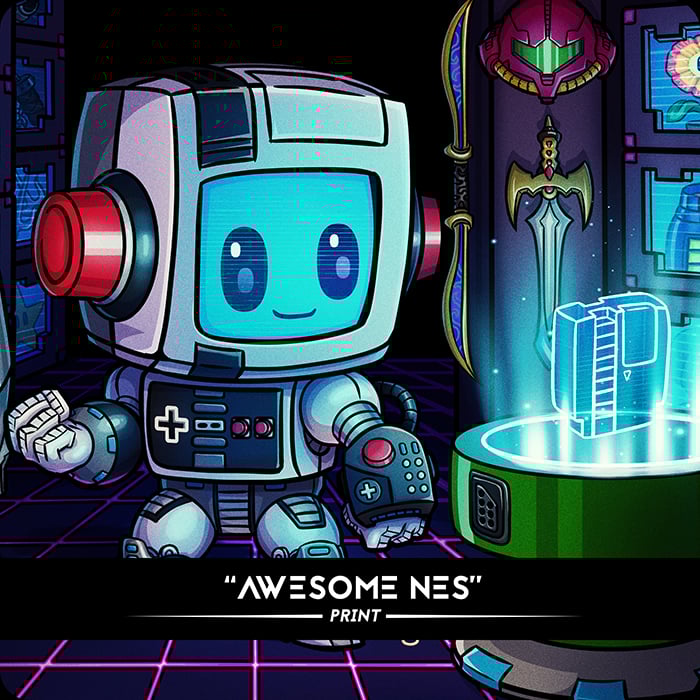 Awesome NES - Print