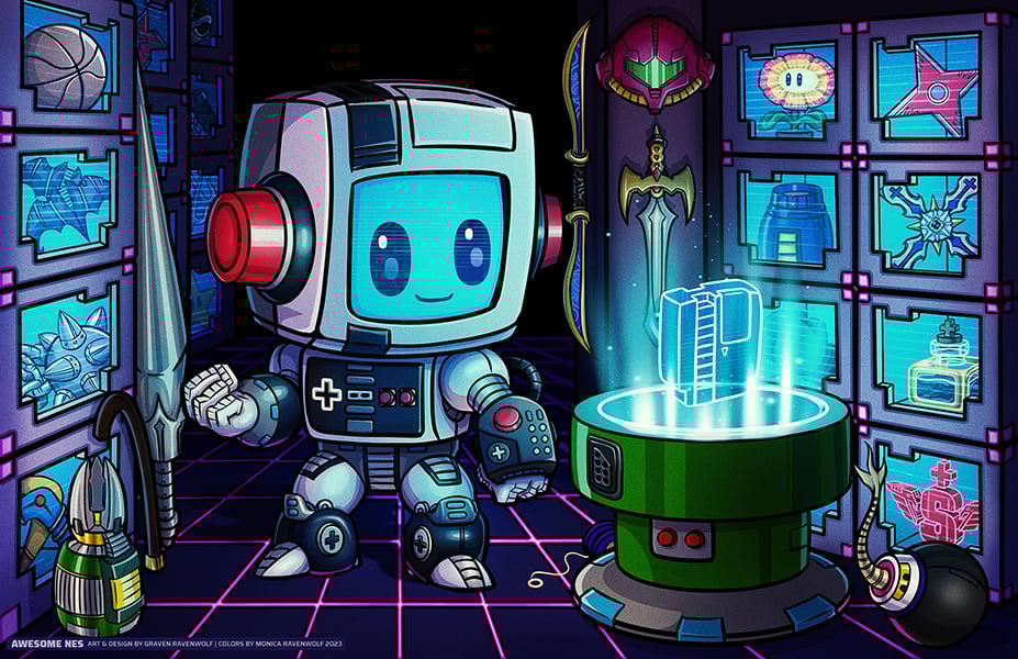 Awesome NES - Print