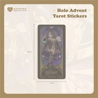Image 2 of Hololive EN Advent Tarot Sticker Set