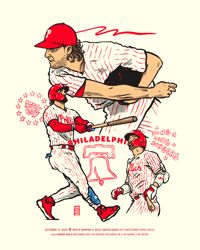 Image 3 of Phils '23 Playoff prints