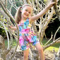 Image 2 of Girls Jade Playsuit
