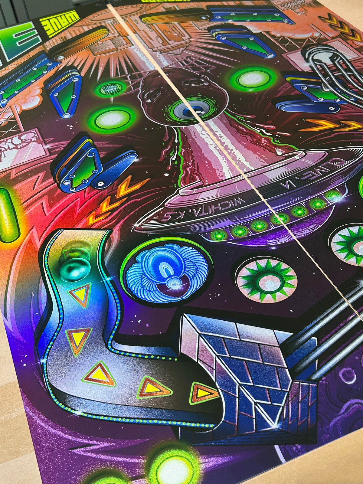 F4D Studios — 311 Clive and Wichita Rainbow Foil Poster Sets