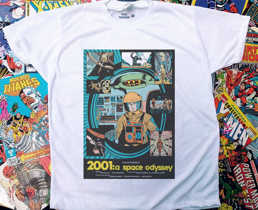 2001: a space odyssey t-shirt 