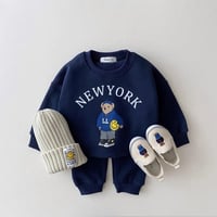 Image 3 of Baby Boys Clothes Sets Casual Hoodie Sweatshirt & Pants 2pcs