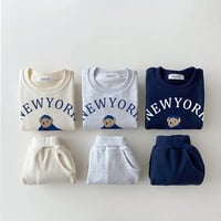 Image 1 of Baby Boys Clothes Sets Casual Hoodie Sweatshirt & Pants 2pcs