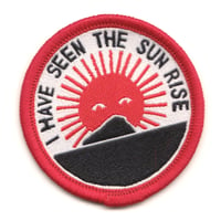 Image 1 of i have seen the sun rise patch