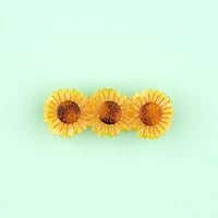 Image 1 of SUNFLOWER HAIR CLIP