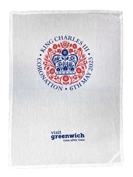 Image of King Charles III Coronation Tea Towel