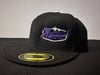 HammerD 210 Black w/ Purple font Hat