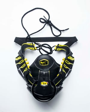 Image of RING MASK / SNEAKER MASK BKR / BLACK YELLOW