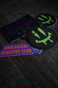 Image 2 of ASAC KEYRING AND STICKER PACK