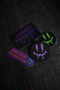Image 1 of ASAC KEYRING AND STICKER PACK