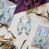 GHOST CAT EARRING