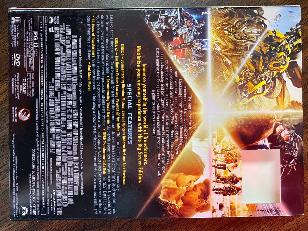 Image of Transformers Rise of the Fallen Speciaal Edituin DVD set 20 New Sealed Copies