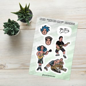 Image of BIG DRAG Sticker sheet