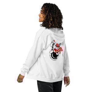 Image of PINUP zip hoodie