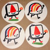 Boston Landmark Coaster Set (4 coasters)