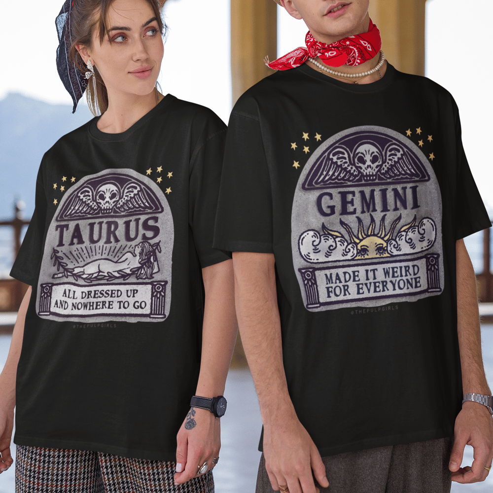 Image of MEMENTO MORI ASTROLOGY TEE